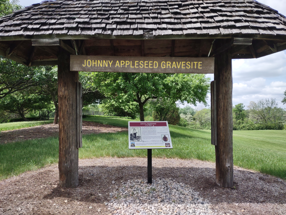 The entrance