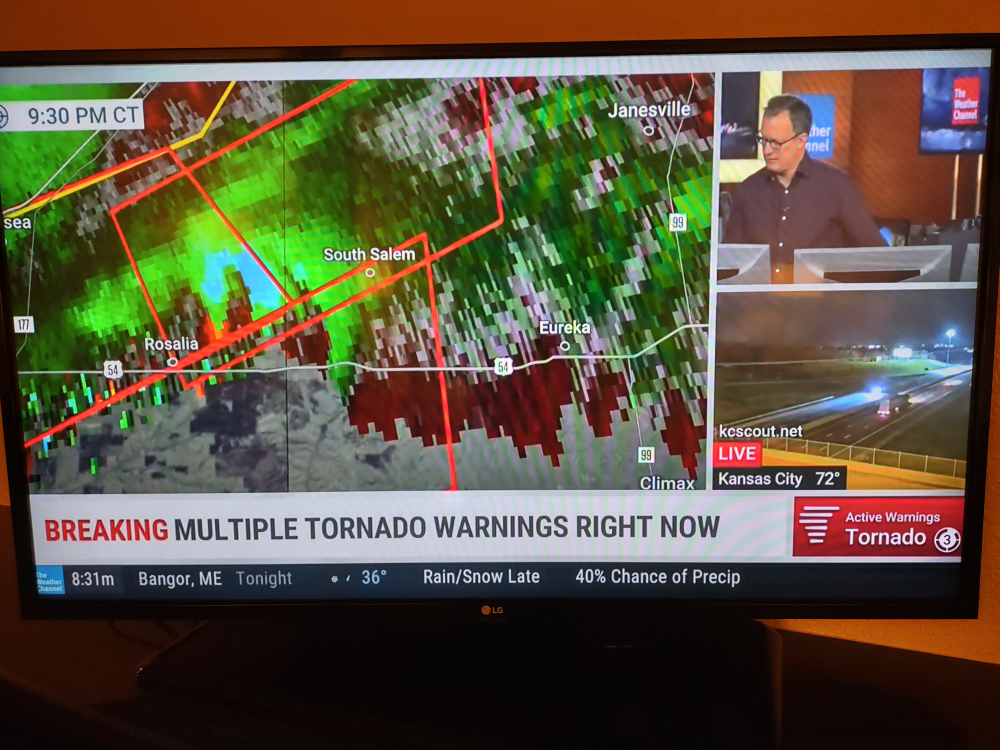 TV screen