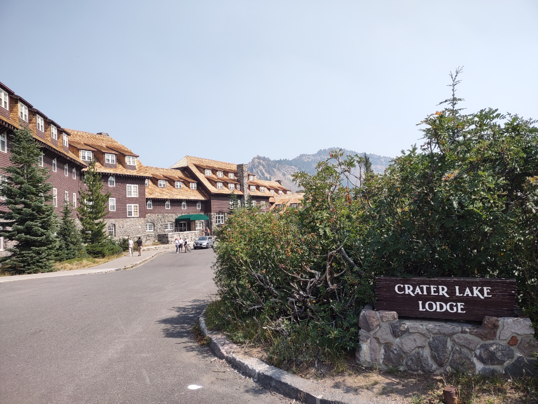 Crater Lake Lodge, where we had lunch